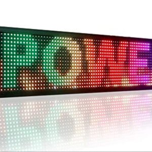Text led screens